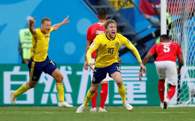 World Cup - Round of 16 - Sweden vs Switzerland