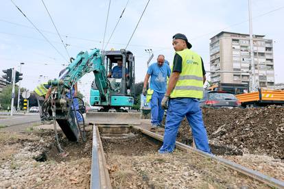 FOTO Radovi na najprometnijem raskrižju u Zagrebu su započeli