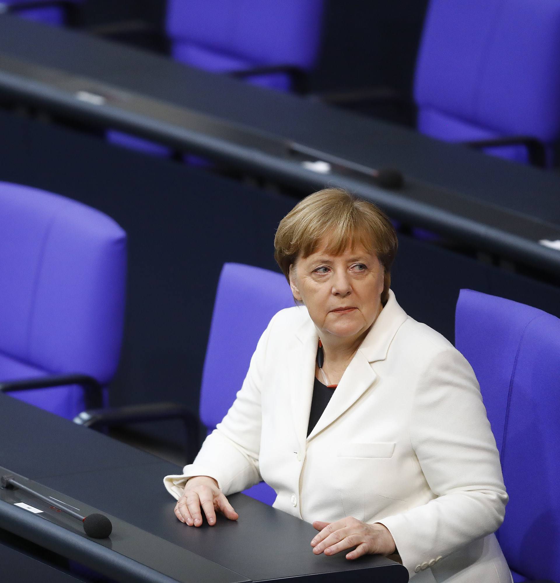 German parliament Bundestag elects new chancellor in Berlin