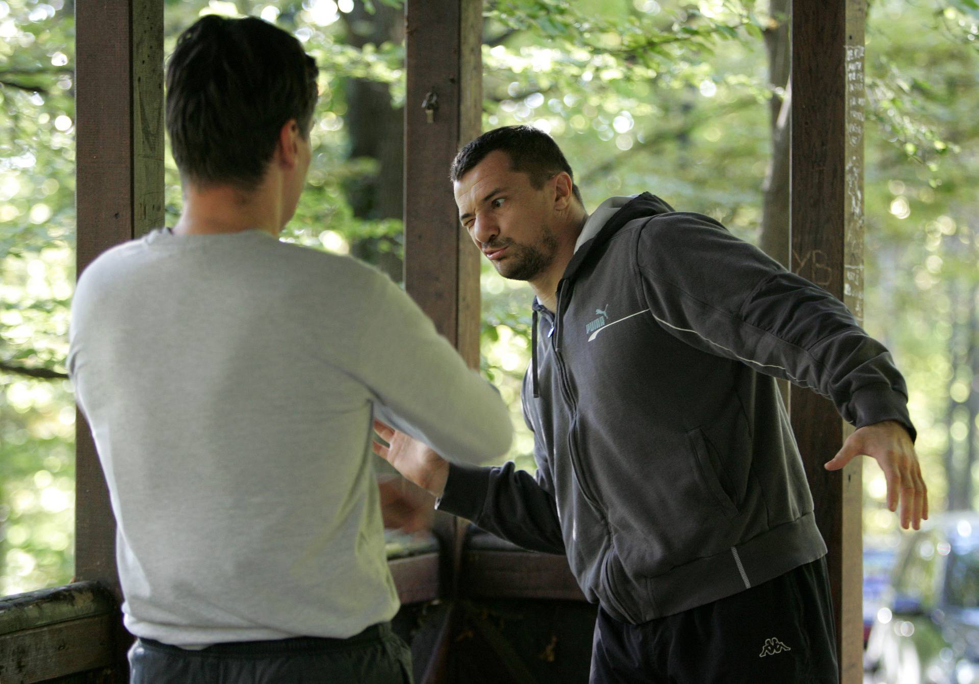ARHIVA - 2007. Zoran Milanović i Mirko Filipović na treningu u Šestinama