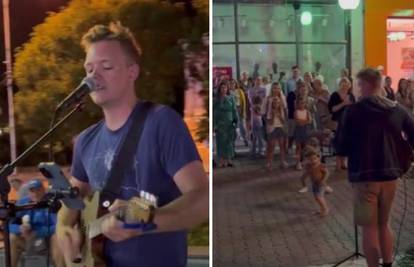 Tiktoker koji je oduševio Hrvate u Supertalentu došao u Bosnu i Hercegovinu i zapjevao na ulici