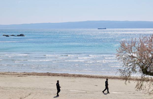 Split: Policijska kontrola na Bačvicama