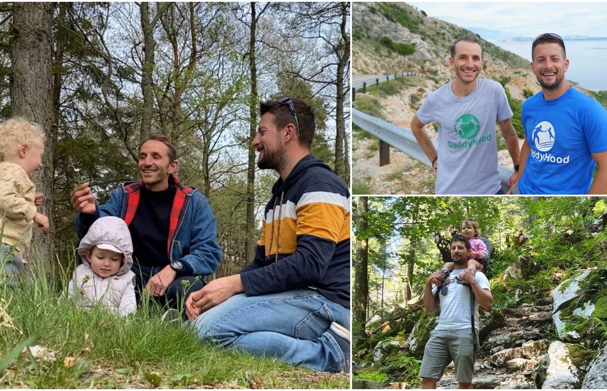 Očevi će sa dvogodišnjacima istraživati Krk: 'Čeka nas 7 dana avanture, ali i brige o djeci'