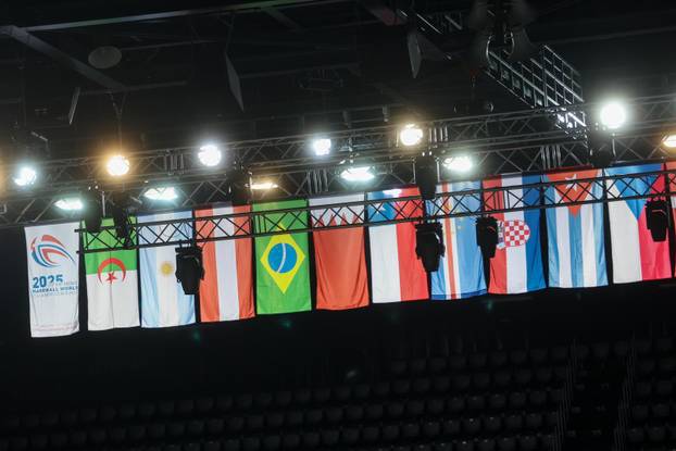 Zagreb: Organizirani media tour po Areni Zagreb uoci Svjetskog prvenstva u rukometu 