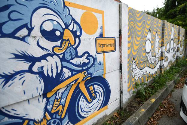 Koprivnica: Gradske površine obogaćene su novim muralima nakon Street Art Festivala