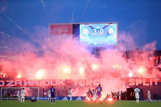 Zagreb: U posljednjem kolu HT Prve lige sastali se Dinamo i Hajduk