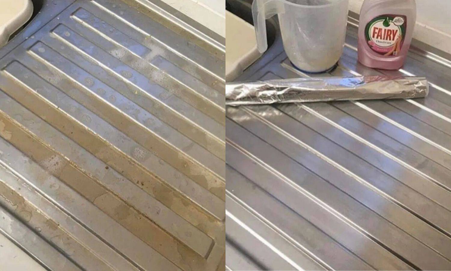Aluminijska folija tajna je za blistav i čist sudoper svaki put