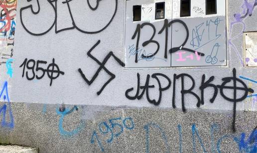 ODVRATNO! Zid mr&zcaron;nje na 'Putu mira': Ovo su ulice u Solinu i Splitu. Pune nacisti&ccaron;kih znakova