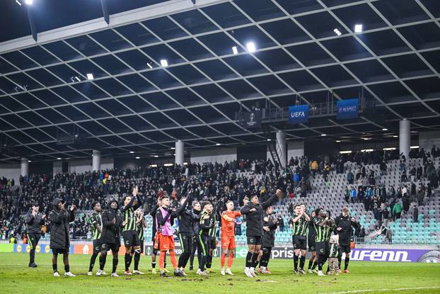 Ljubljana: Utakmica UEFA Konferencijske lige između Cercle Brugge KSV i Olimpije