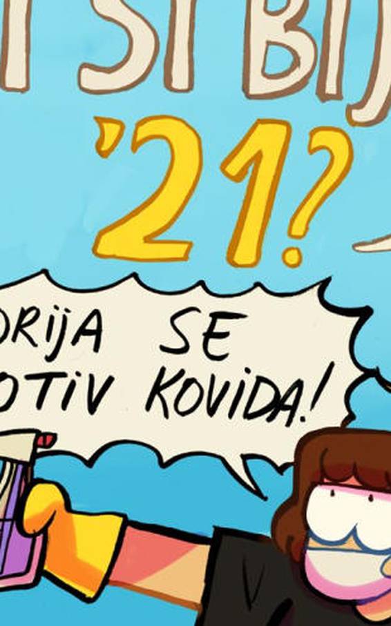 Morate vidjeti radove Mihaele Erceg na temu: 'Di si bija ’21.? Borija se protiv kovida!'