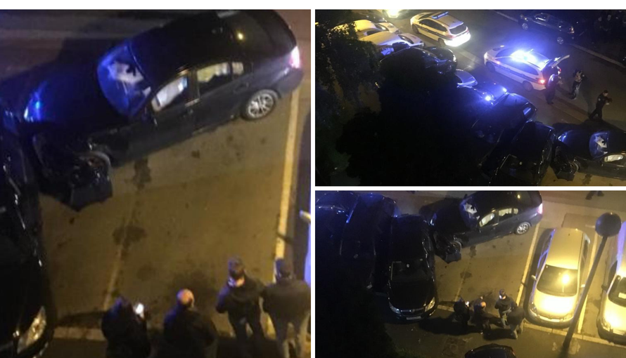 Jurio je s dvoje djece u autu, sudario se, ostavio ih i otrčao