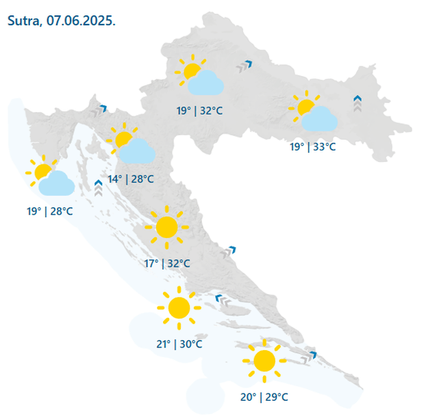 Hell on the weekend: On Friday, temperatures go up to 33 Celsius! But some showers are also possible