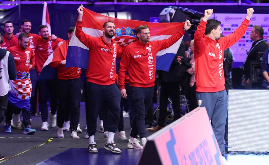 Dodjela medalja hrvatskoj rukometnoj reprezentaciji