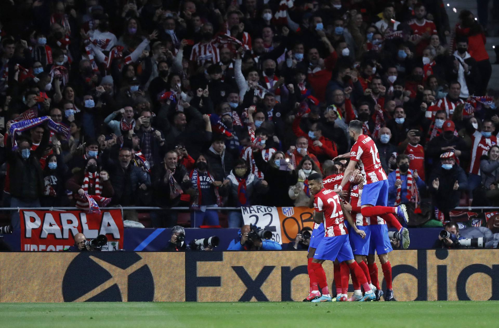 Champions League - Round of 16 First Leg - Atletico Madrid v Manchester United