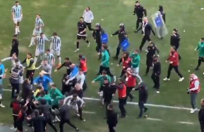 VIDEO Novi neredi u Turskoj: Masovna tučnjava na utakmici