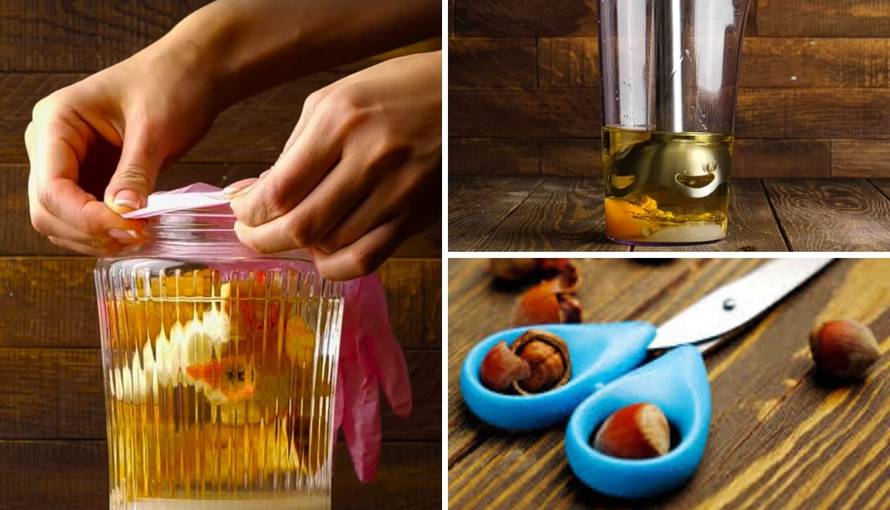 Otkrivamo kako brzo napraviti majonezu, očistiti lješnjake...