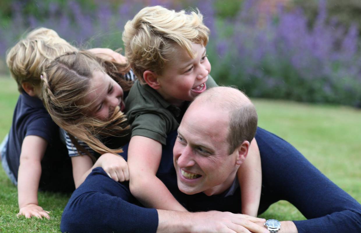 William je proslavio rođendan u privatnosti: Pozirao je s djecom