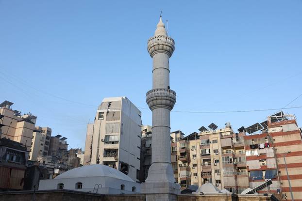 Aftermath of an Israeli strike, in Beirut
