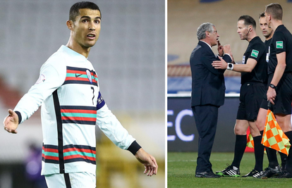 Kaos u Srbiji: Sudac nije priznao Ronaldov gol u 93. minuti, CR poludio, bacio kapetansku traku