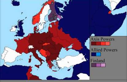 Pogledajte kako izgleda cijeli Drugi svjetski rat u 7 minuta