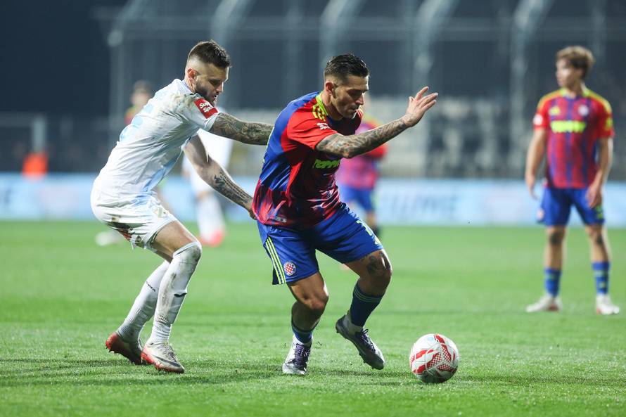 Susret Rijeke i Hajduka u četvrtfinalu Hrvatskog nogometnog kupa