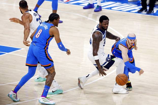 NBA: Playoffs-Minnesota Timberwolves at Oklahoma City Thunder