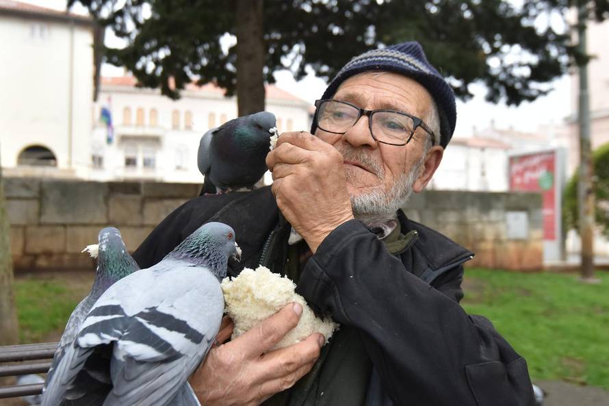Dobri duh Pule Said Muharemi svakodnevno hrani golubove