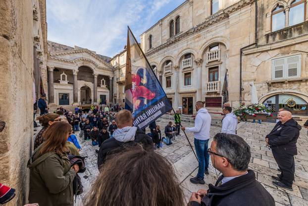 Split: Molitelji na Peristilu okupili su se i ove prve subote u mjesecu