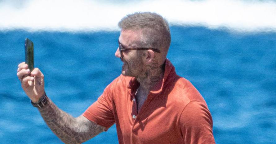 EKSKLUZIVNE FOTOGRAFIJE David Beckham veselo fotografirao Victoriu i djecu na odmoru u Hrvatskoj