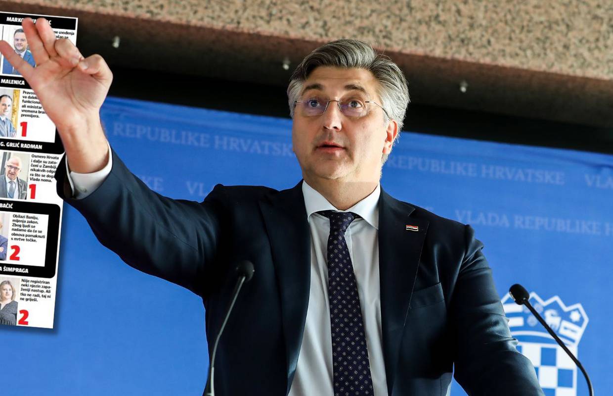 Ocjene Vlade: Za premijera Plenkovića, ministre i stranku, vrlo je neugodno razdoblje