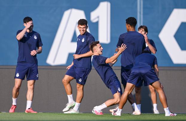 Zagreb: Trening igrača Dinama 
