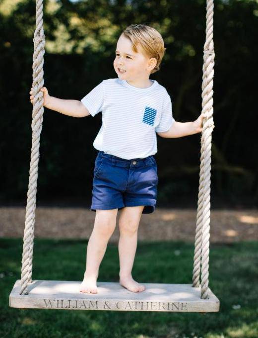 Prince George's third birthday