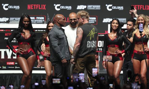 Boxing: Tyson vs Paul Press Conference