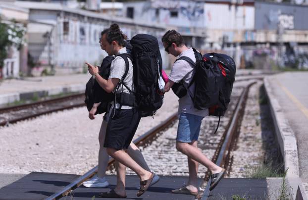 Split: Vlak iz Bratislave stigao je pun turista koji idu na Ultru 