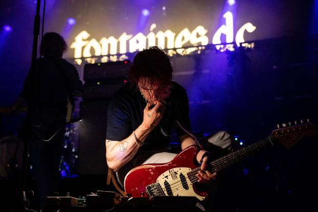 Zagreb: Nastup grupe Fontaines D.C. prvog dana 15. InMusic festivala 