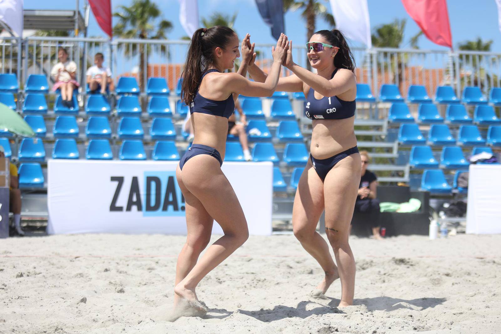 Bibinje: Cev Beach Volley Nations Cup: Hrvatska - Škotska