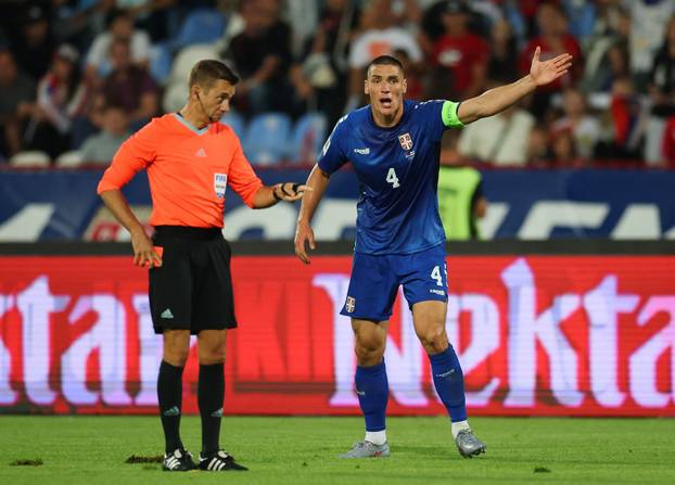 World Cup - UEFA Qualifiers - Group K - Serbia v England