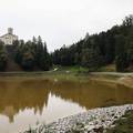 FOTO Obilna kiša počela je puniti Trakošćansko jezero