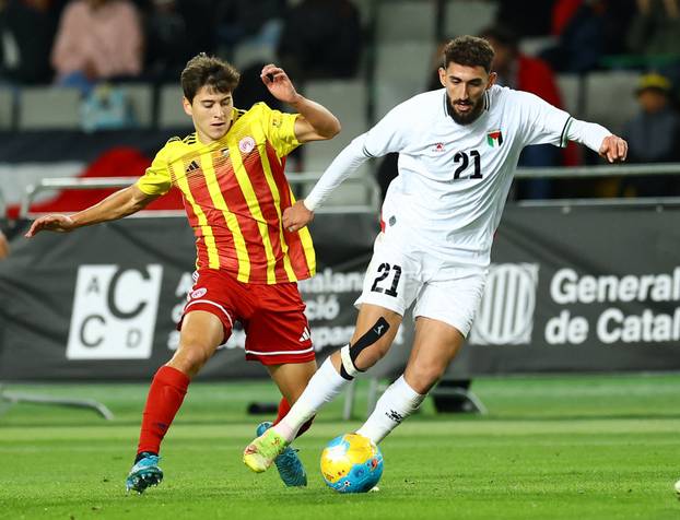 Friendly Match - Catalonia v Palestine