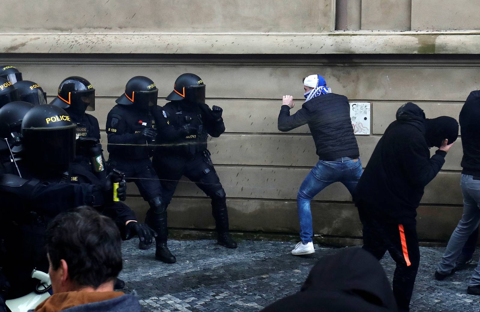 Demonstration against the Czech government's COVID-19 restrictions in Prague