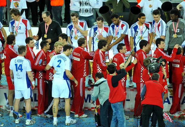 ARHIVA - Zagreb: SP 2009. Ceremonija dodjele medalja