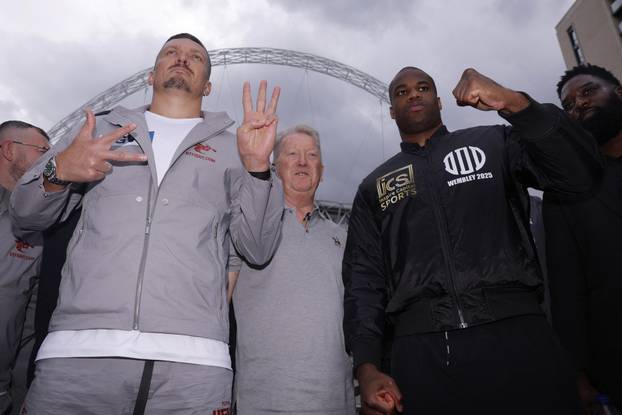 Oleksandr Usyk v Daniel Dubois - Photocall