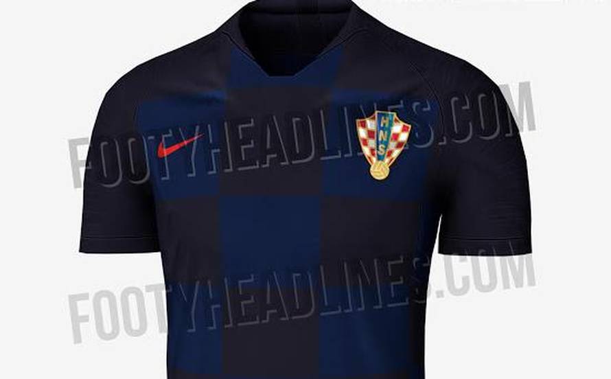 Stigle fotke crno-plavog dresa Hrvatske, kako vam se sviđa?!