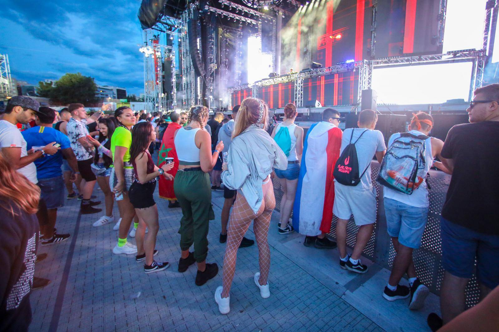 Split: PoÃ¨ela druga veÃ¨er Ultra Europe festivala na stadionu Park mladeÅ¾i