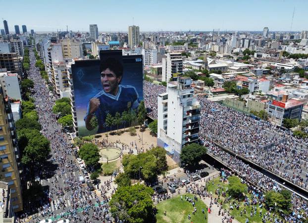 FIFA World Cup Qatar 2022 - Argentina Victory Parade after winning the World Cup