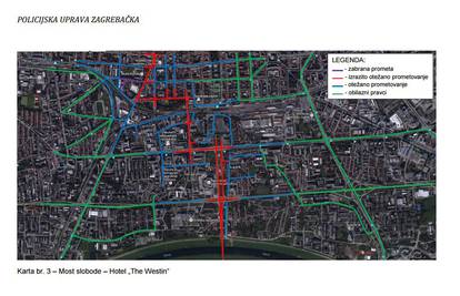 Zabrana prometa zbog Bidena: Ove ulice će biti zatvorene...