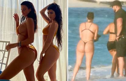 Ups! Paparazzo fotke sestara Kardashian u tangicama. Nisu ni slične onima koje one objave...