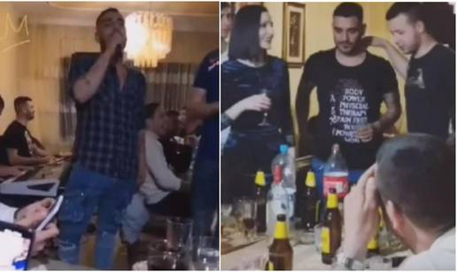 'Procurile' fotografije: Darko Lazić pjevao na korona partyju