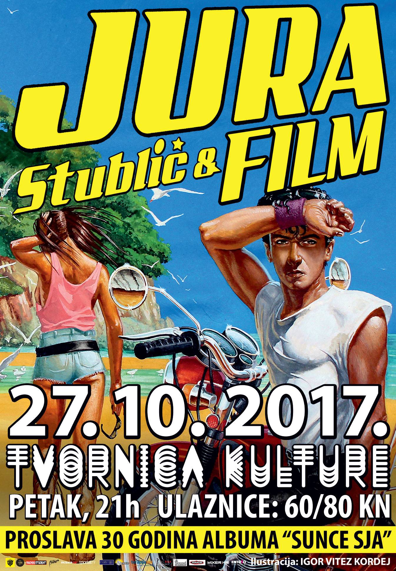 Jura Stublić i Film u Tvornici slave rođendan kultnog albuma
