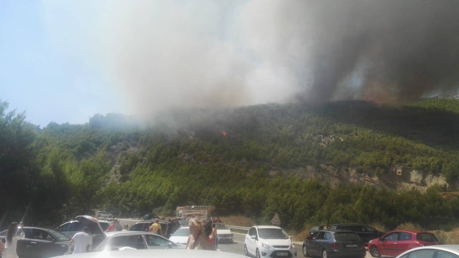 Vatra se širi: Dvije kuće skoro izgorjele, turisti spašavali aute